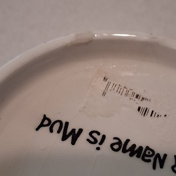 Lorrie Veasey Our Name is Mud Purple Paisley Feline Groovy Bowl - Picture 12 of 14